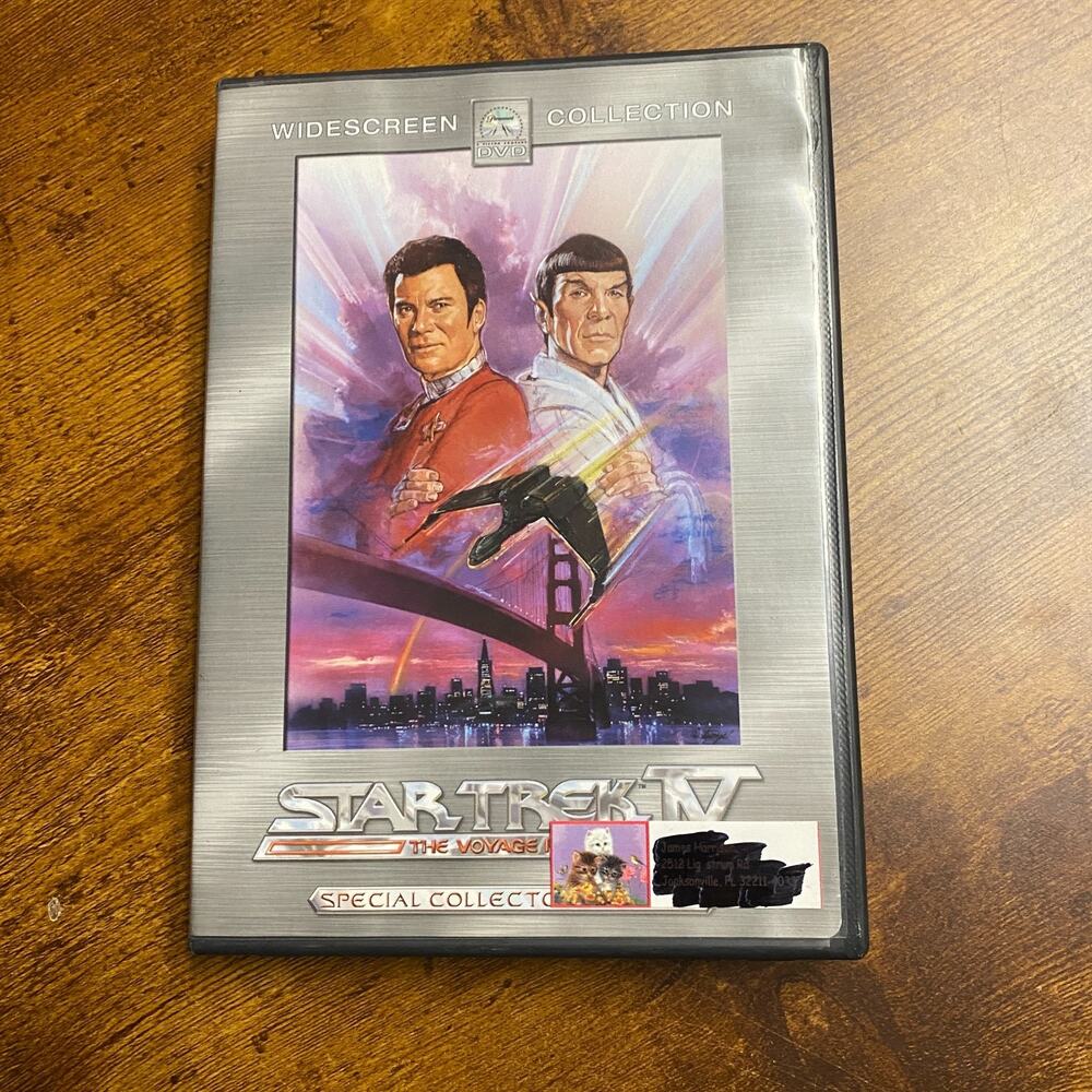 Star Trek 4-Voyage Home (DVD, 1986)